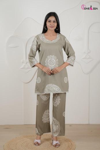 Dveeja amoha cord set for women wholesale